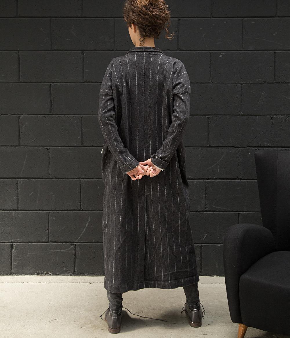Album Di Famiglia art. 17W4594 LONG COAT GESSATO Italy
