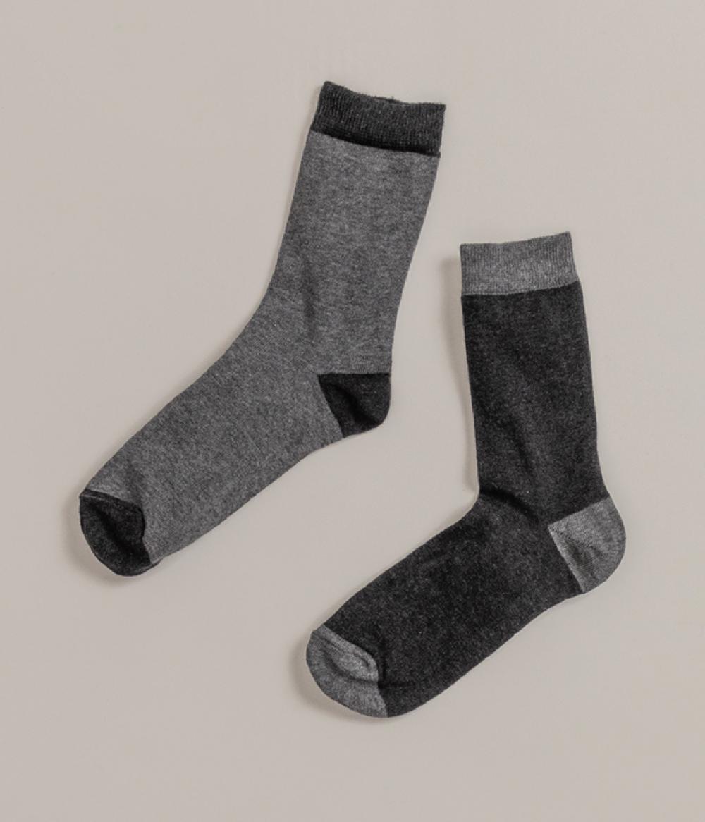 Album Di Famiglia art. 21W9043 SOCKS BICOLOR 2 pieces I Più Venduti