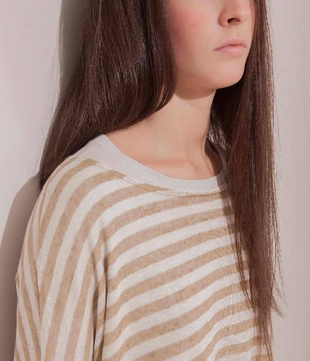 Album Di Famiglia art. 17S#40_67 STRIPED JUMPER LR Comprare a buon mercato