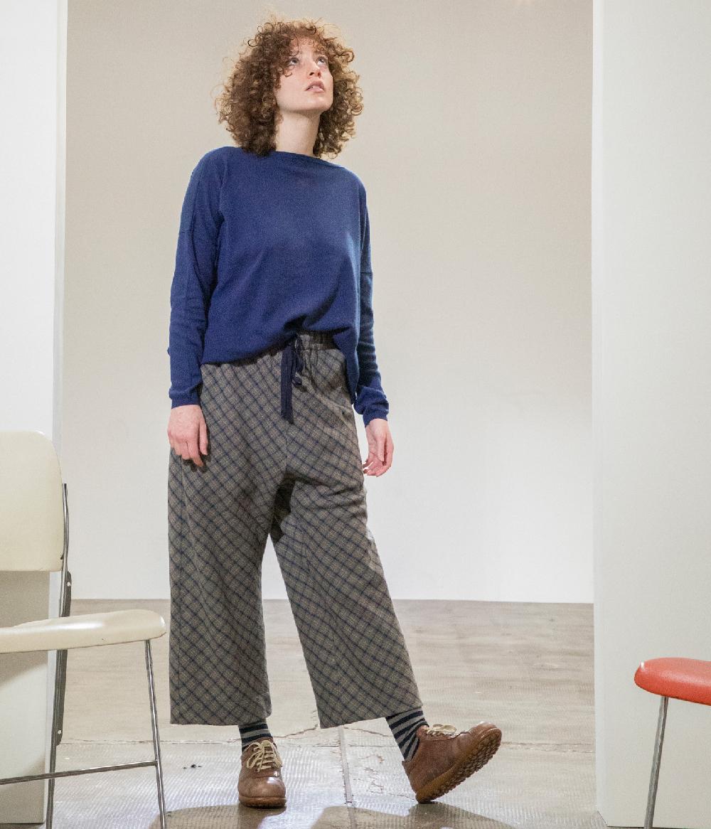 Album Di Famiglia art. 22W#23_241 W&S TROUSERS TARTAN WOOL Discount Store per i nuovi prodotti