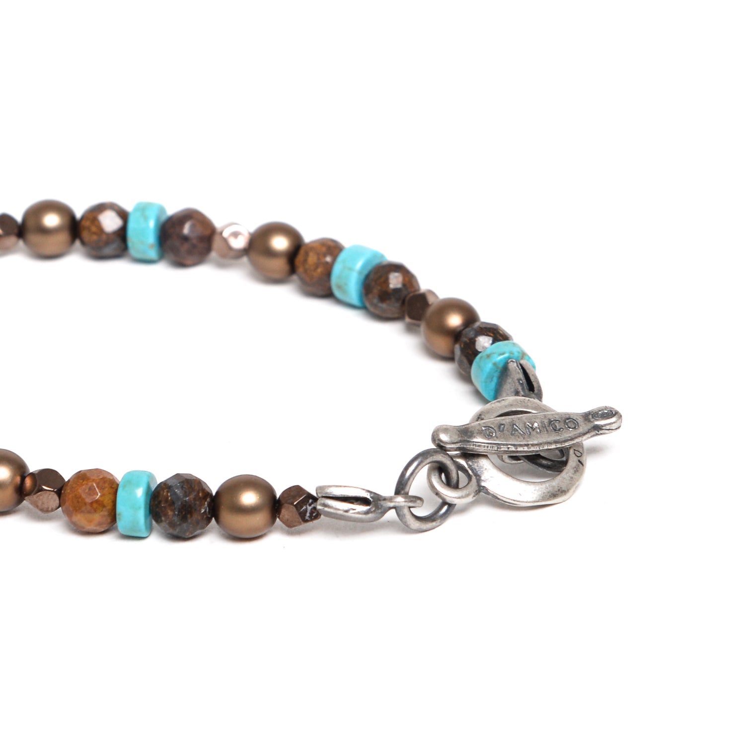 D'AMICO Bracciale Fusion Turchese Promozione Limitata
