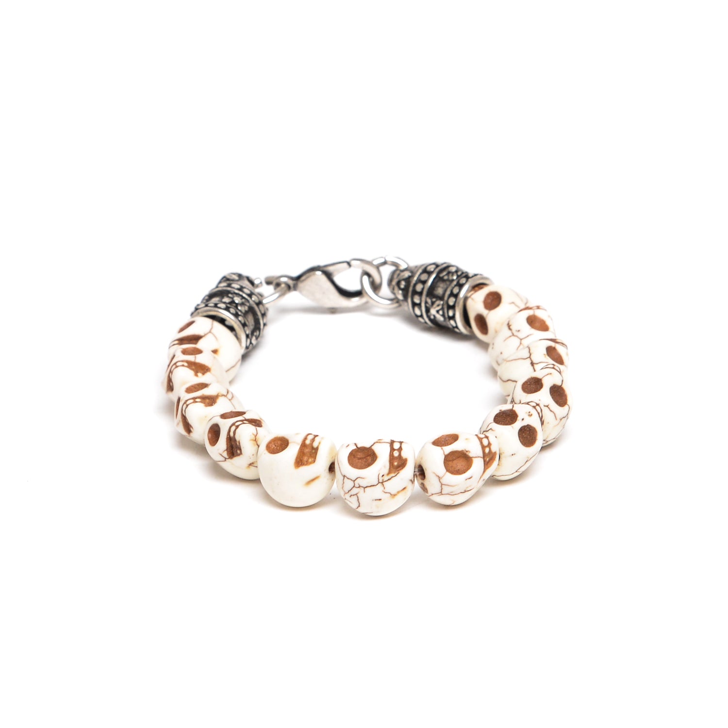 D'AMICO Bracciale Teschi Aulite Avorio Fino Al -60%