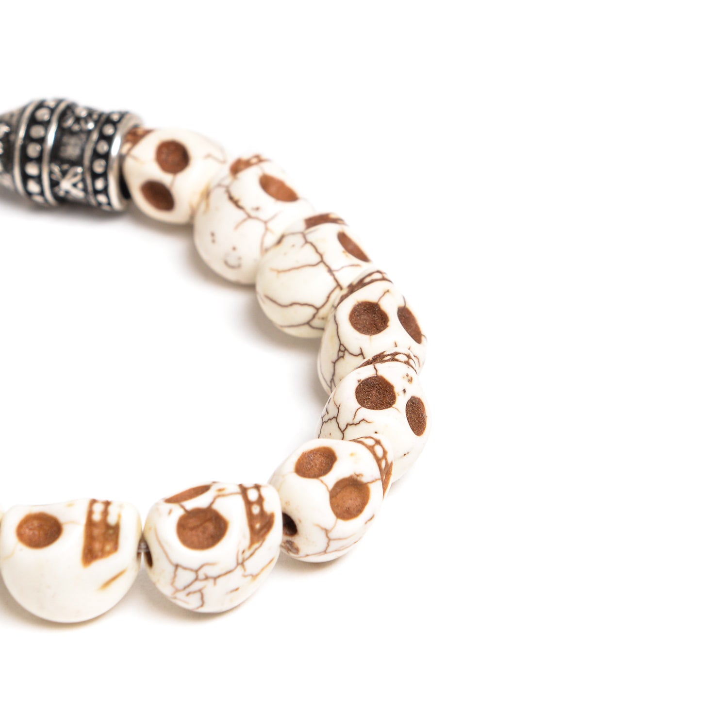 D'AMICO Bracciale Teschi Aulite Avorio Fino Al -60%