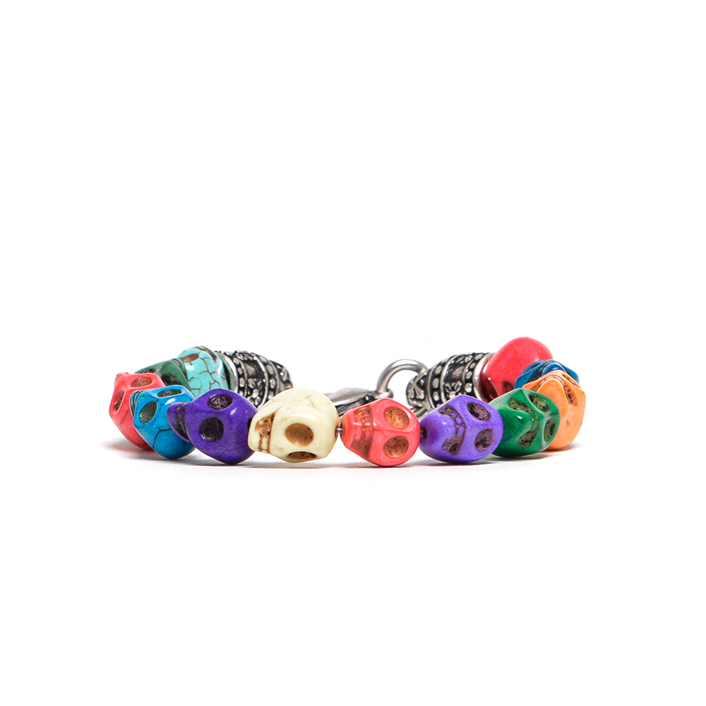 D'AMICO Bracciale Teschi Aulite Multicolor Shopping Online
