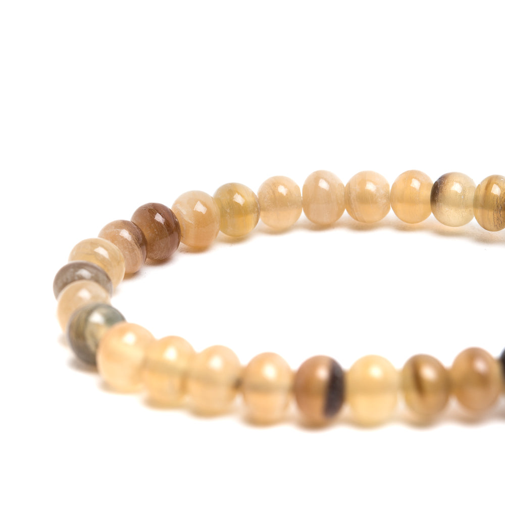 D'AMICO Bracciale Perle Corno Biondo Prezzo Ridotto