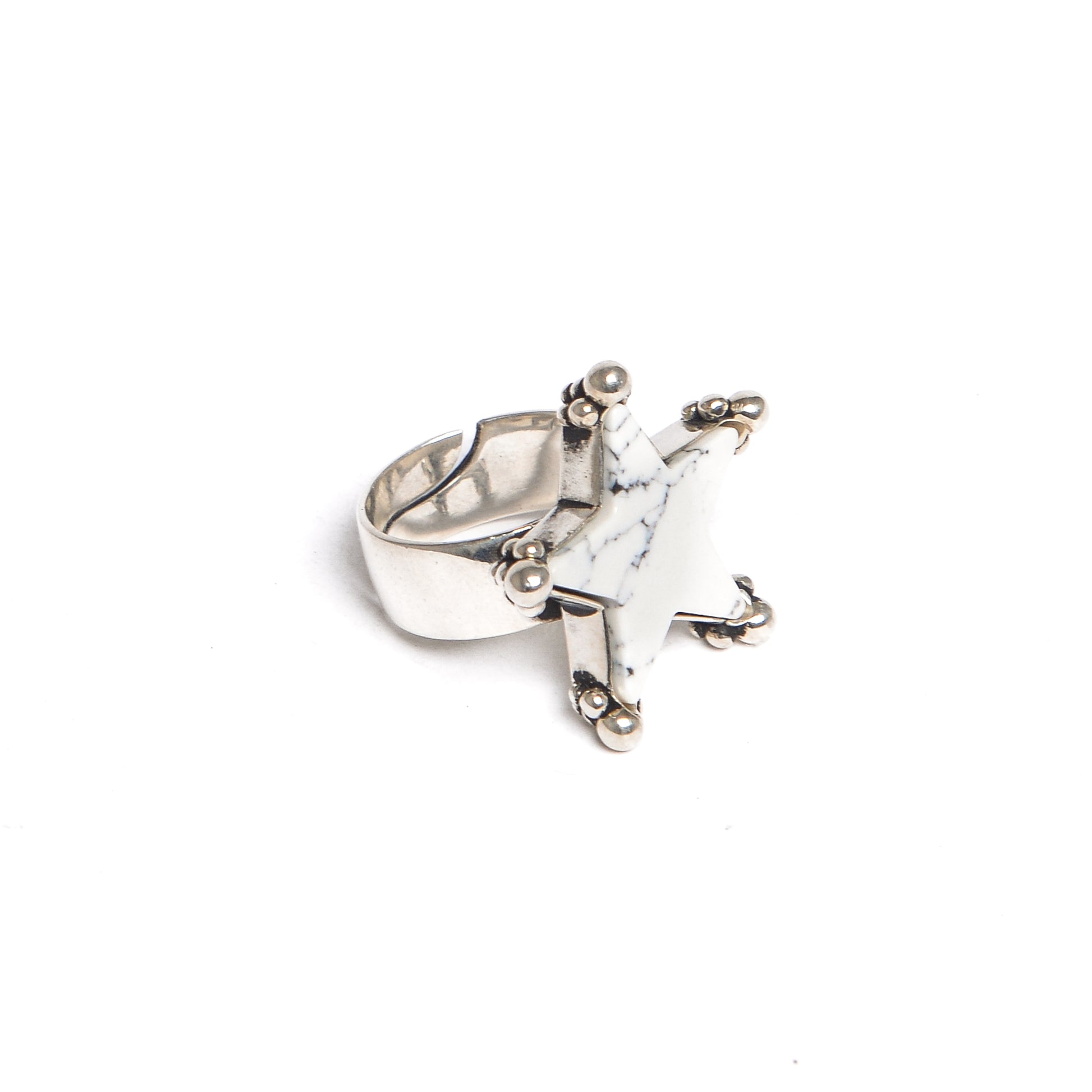 D'AMICO Anello Stella Bianco Promozione Limitata