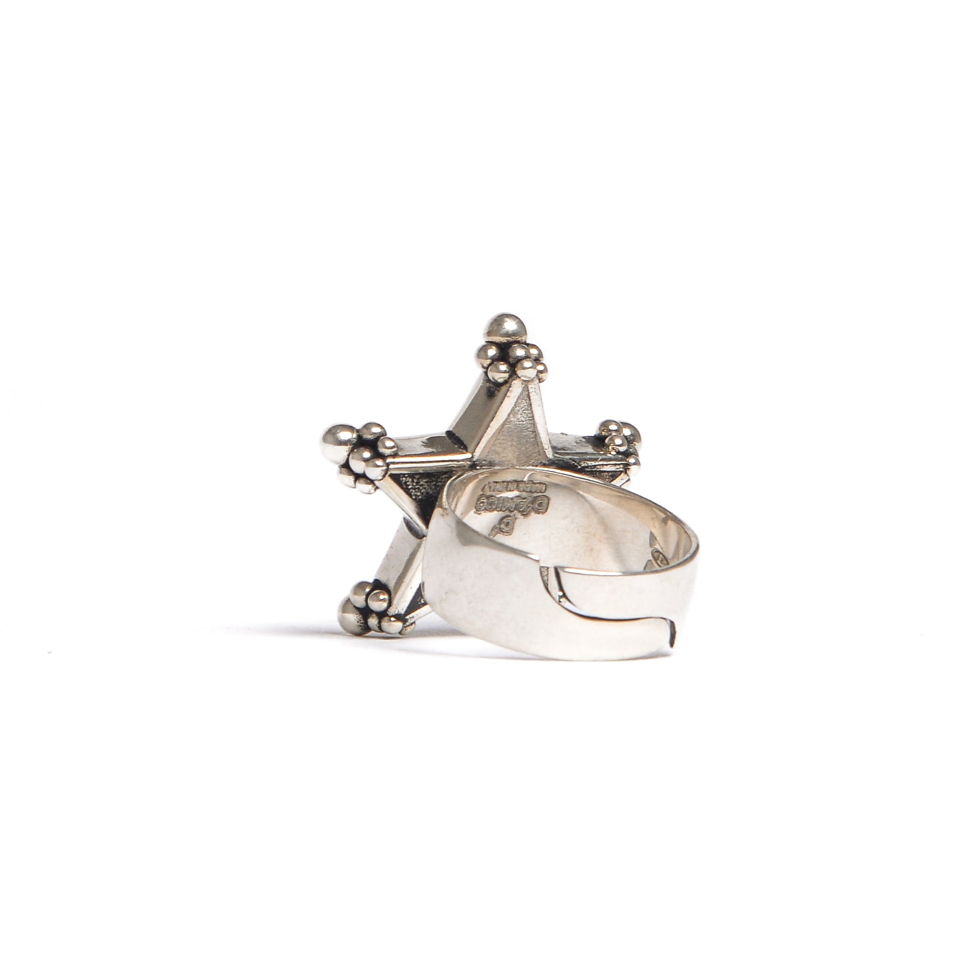 D'AMICO Anello Stella Bianco Promozione Limitata