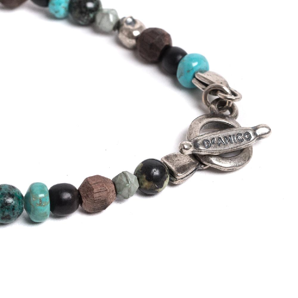 D'AMICO Bracciale Fusion Turquoise Italy
