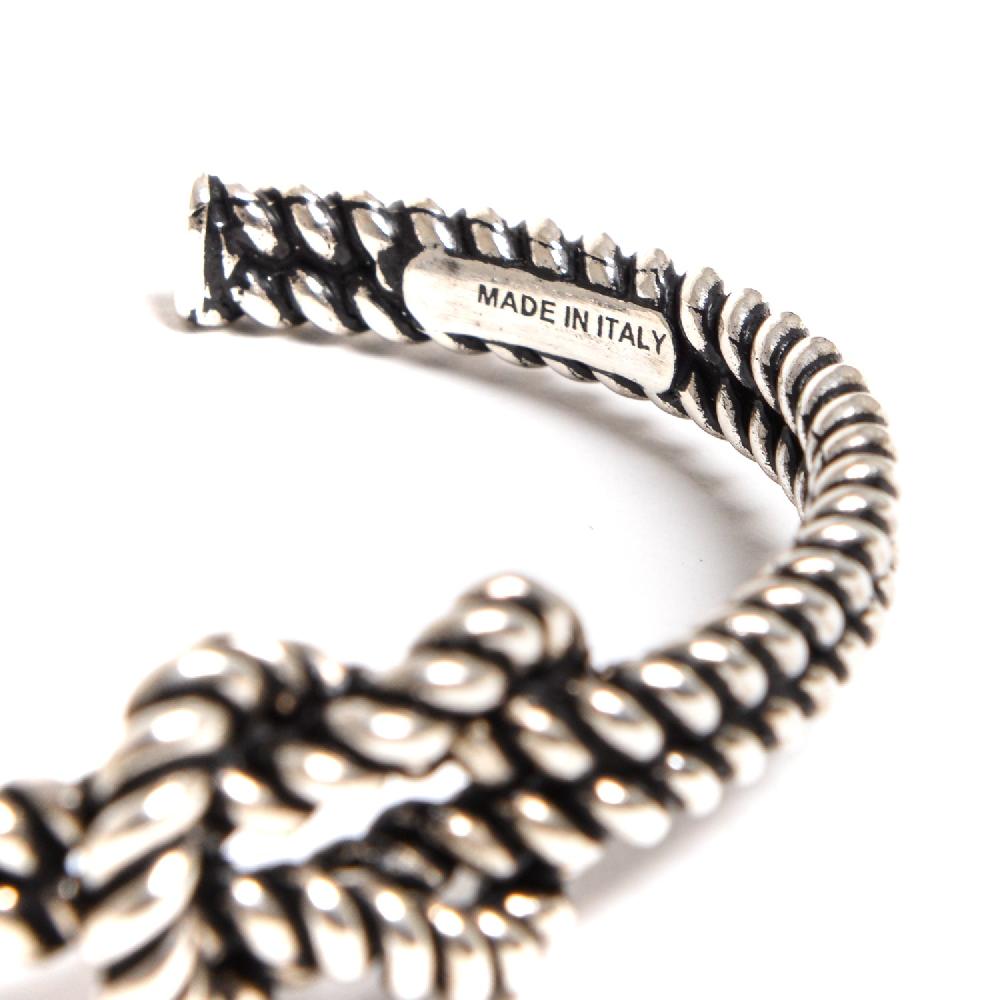 D'AMICO Bracciale Schiava Torchon Nodo Piano Soddisfazione Garantita