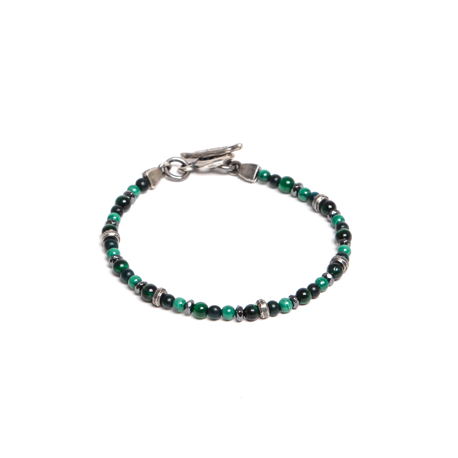 D'AMICO Bracciale Catena Fusion Green Consegna Veloce