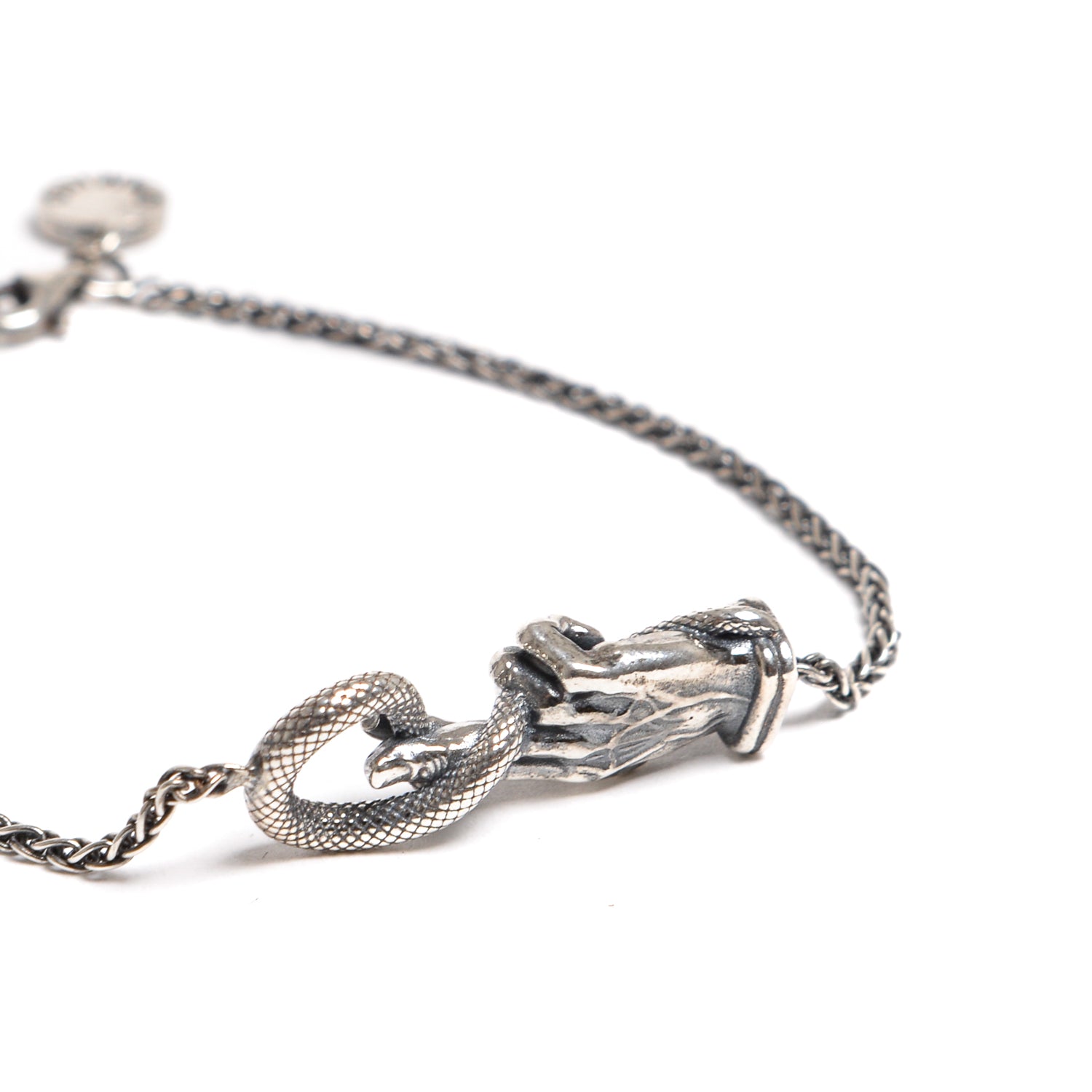 D'AMICO Bracciale Catenina con "Good Luck" Argento Shopping Online
