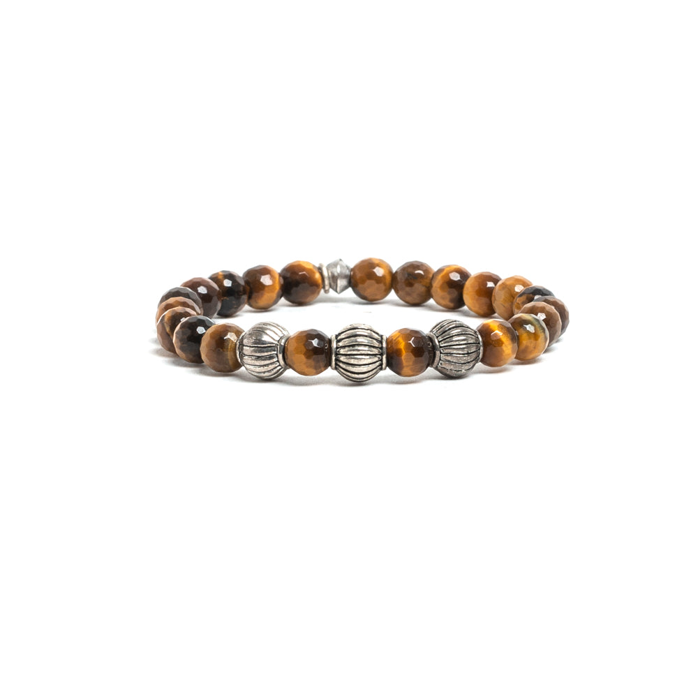 D'AMICO Bracciale Occhio di Tigre Saldi Di Fabbrica