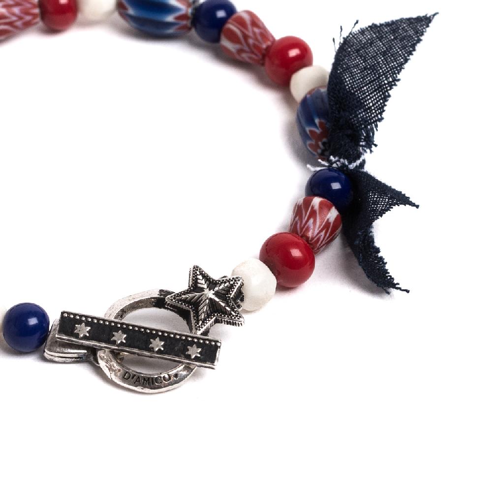 D'AMICO Bracciale Stella + Murrine Spedizione gratuita