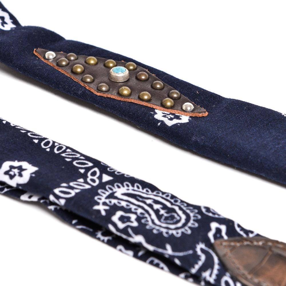 D'AMICO Cintura Bandana Blu Navy Fino al 50% di sconto