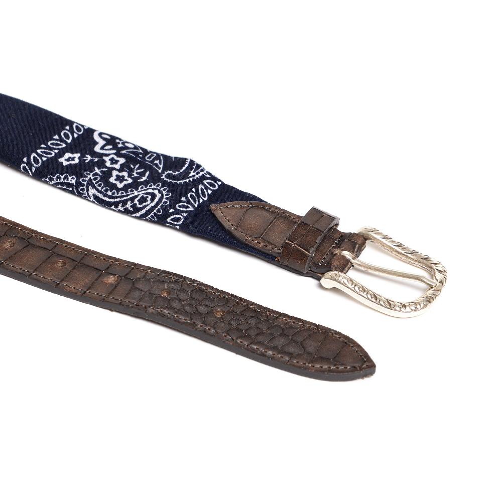 D'AMICO Cintura Bandana Blu Navy Fino al 50% di sconto