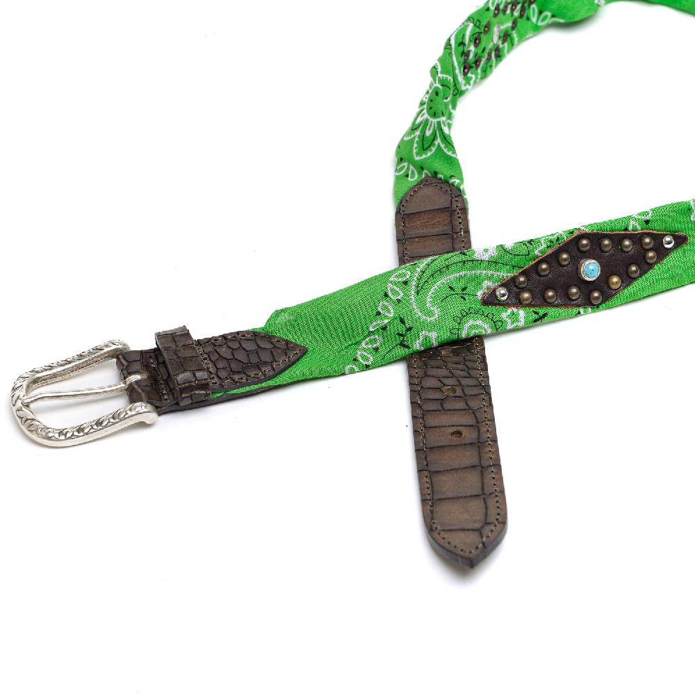 D'AMICO Cintura Bandana Verde Fino al 60% di sconto
