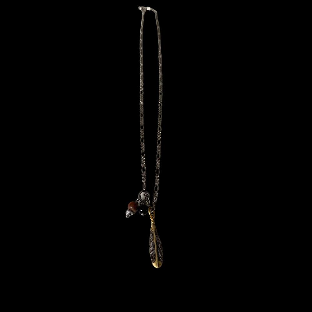 D'AMICO Collana Catenina con Piuma Arg925 Vendita