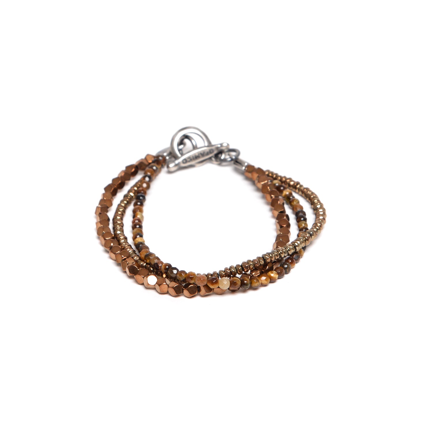 D'AMICO Bracciale Tris Fusion Brown Qualità Garantita