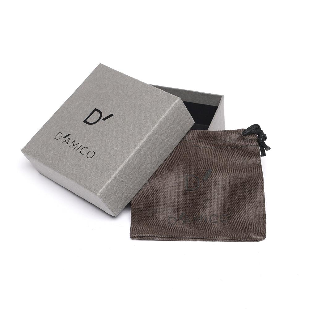 D'AMICO Bracciale Catenina + Croce Smaltata Avorio Fino Al -60%