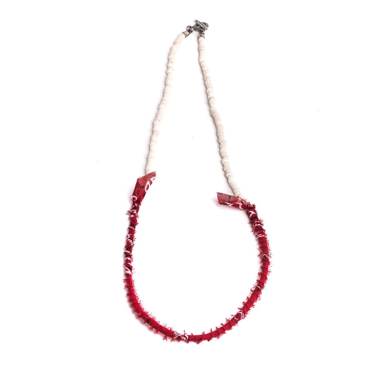 D'AMICO Collana Cocco White + Bandana Presa