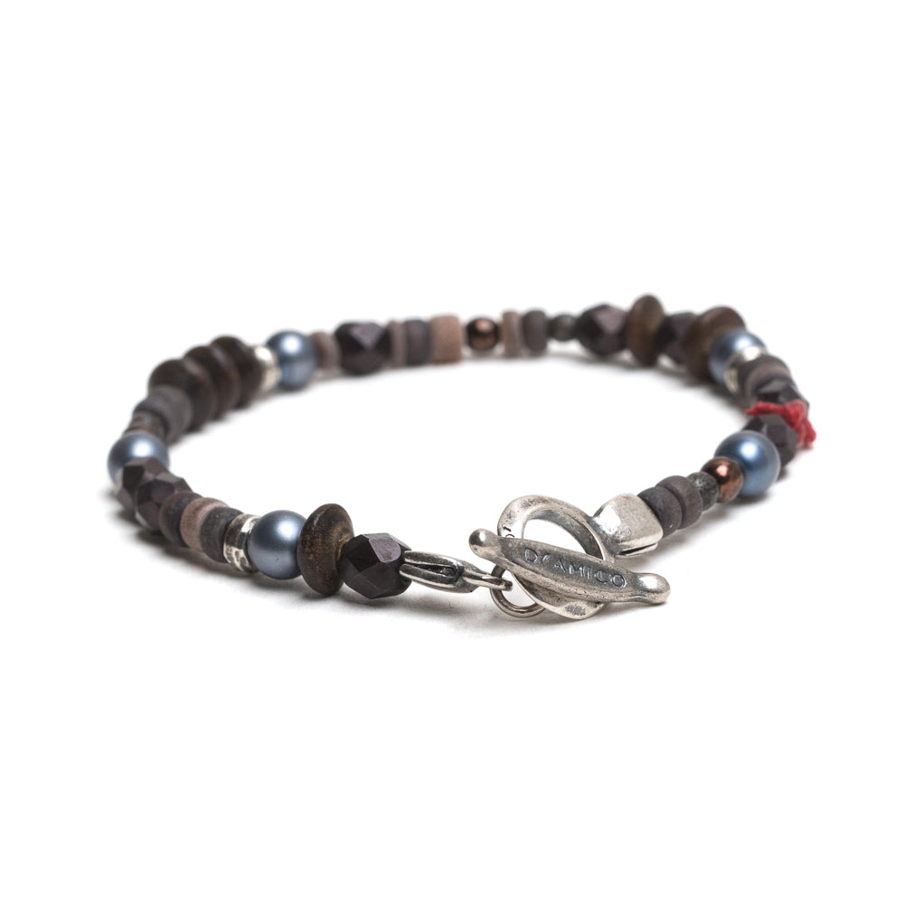 D'AMICO Bracciale Fusion Brown Offerta