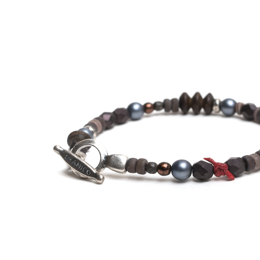 D'AMICO Bracciale Fusion Brown Offerta