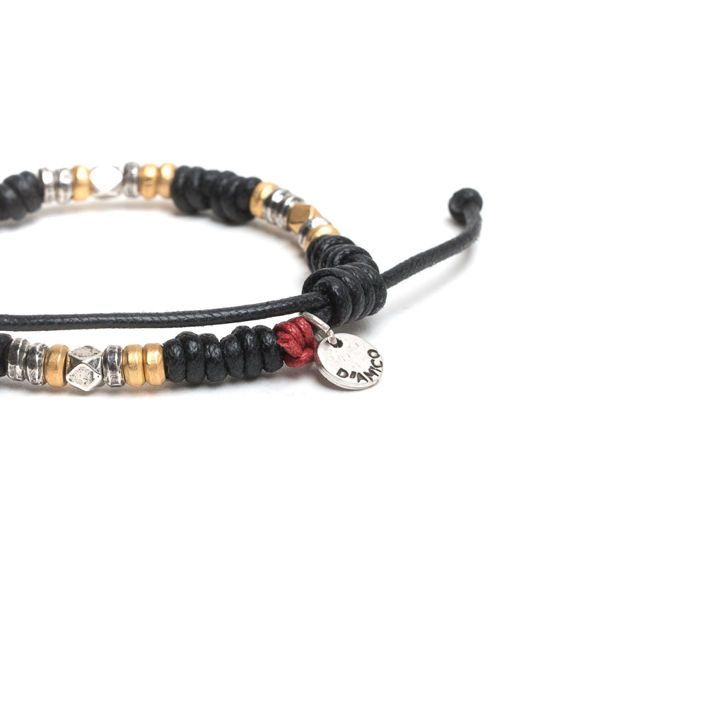 D'AMICO Bracciale Nodi + Rondelle + Pepite Online