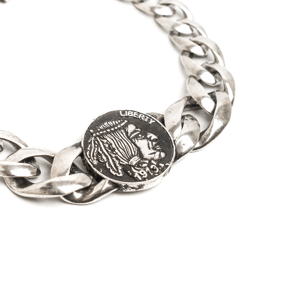 D'AMICO Bracciale Catena Degradè + Indiano Vendita Calda
