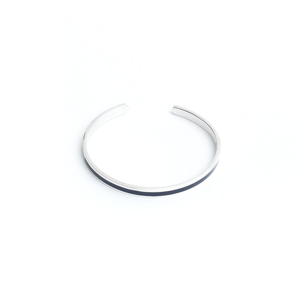 D'AMICO Bracciale Smalto Blu Officina