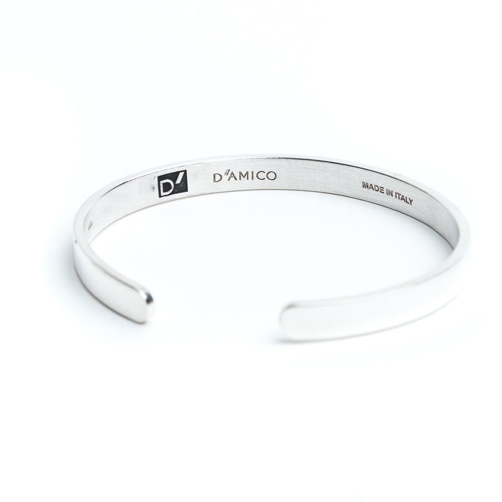 D'AMICO Bracciale Smalto Blu Officina