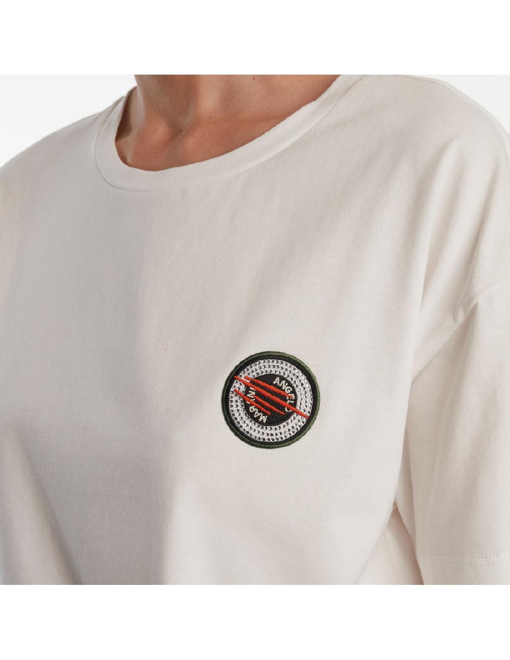 Angelo marani T-SHIRT M/C C/STEMMA Shopping Online
