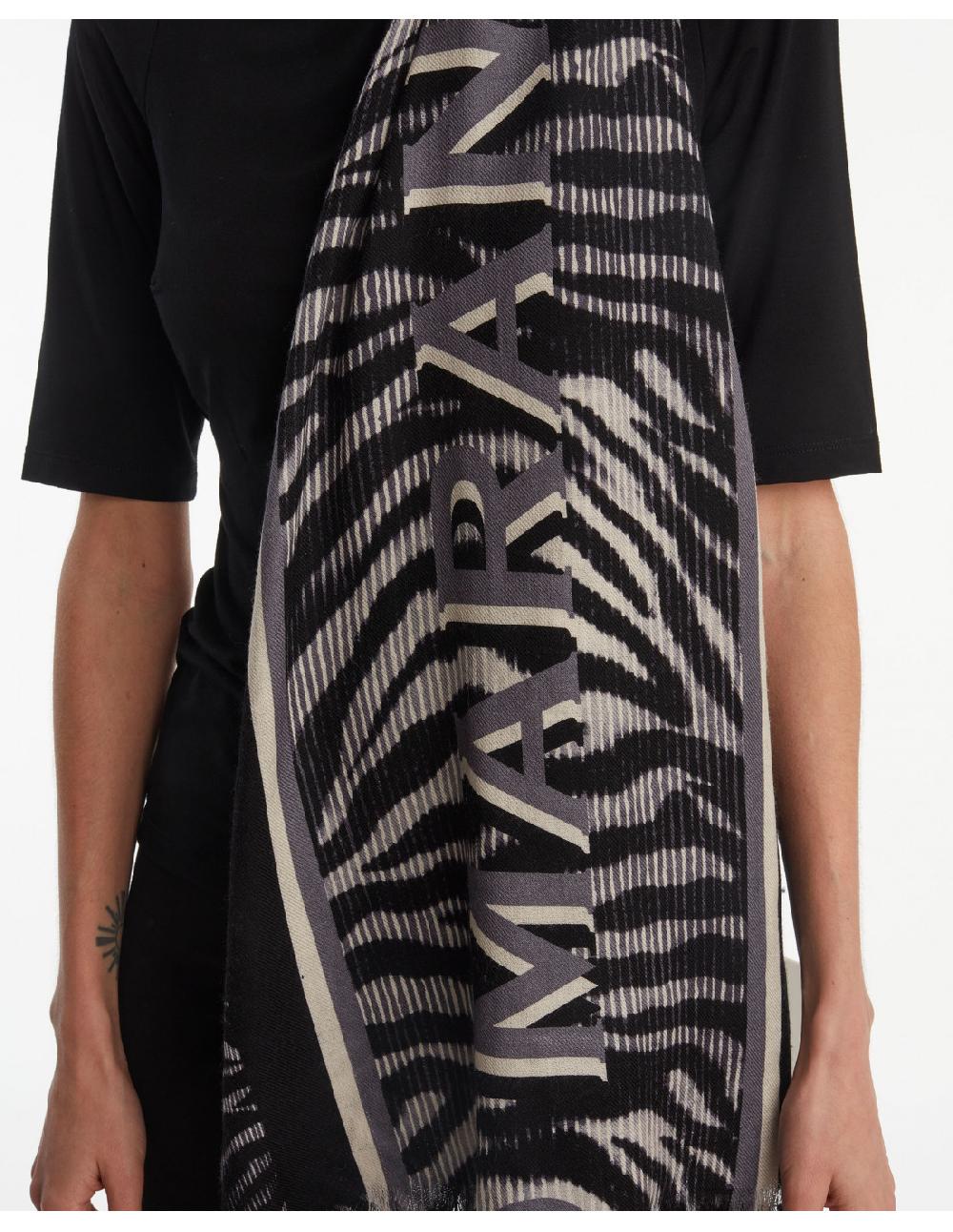 Angelo marani SCIARPA ST ZEBRA C/LOGO Sottocosto