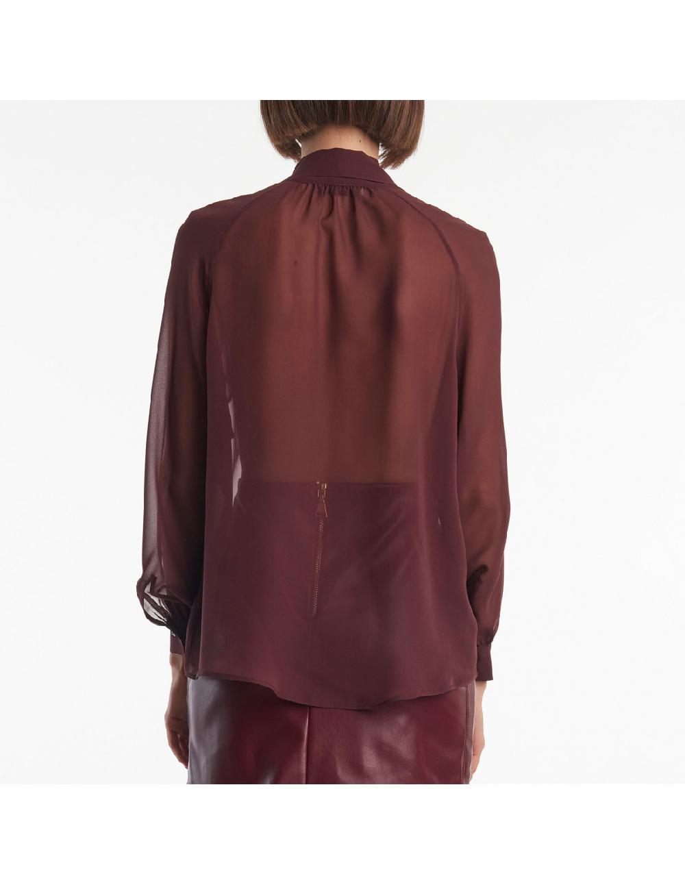 Angelo marani CAMICIA CON ROUCHES Vendita Economica