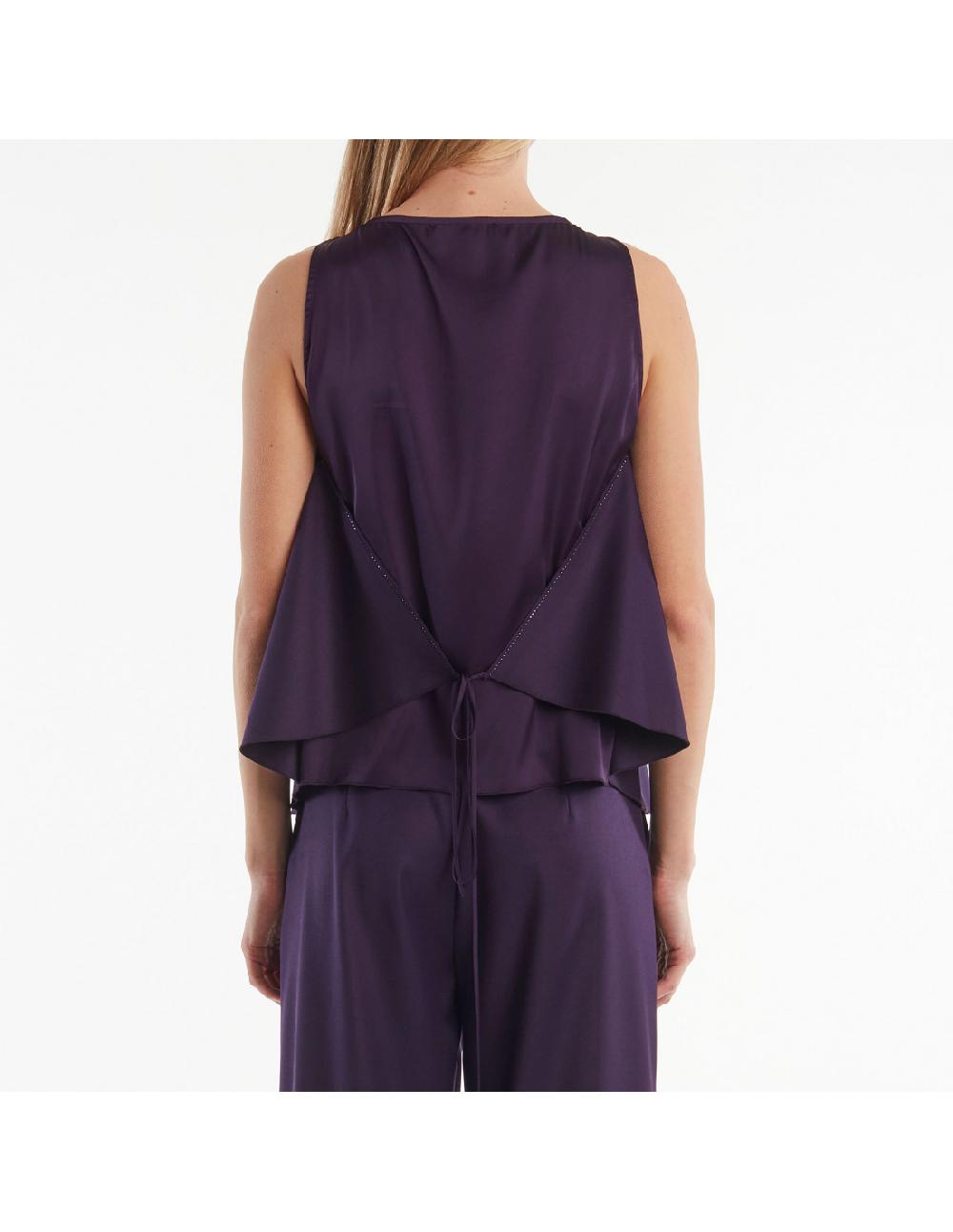 Angelo marani TOP C/INCROCIO SUL DIETRO+APPL Moda
