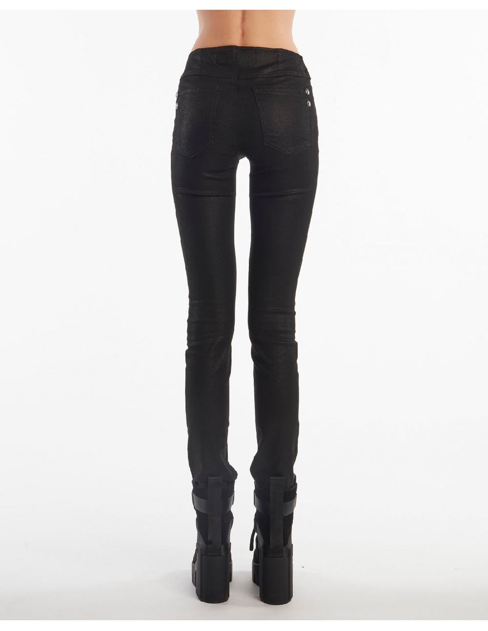 Angelo marani LEGGINGS SPALMATO C/SPACCO Comprare a buon mercato