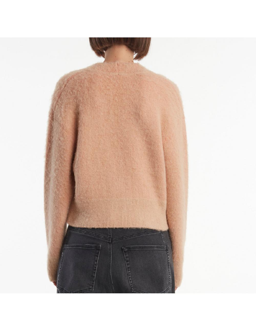 Angelo marani CARDIGAN GARZATO + APPL Smaltimento dello stoccaggio