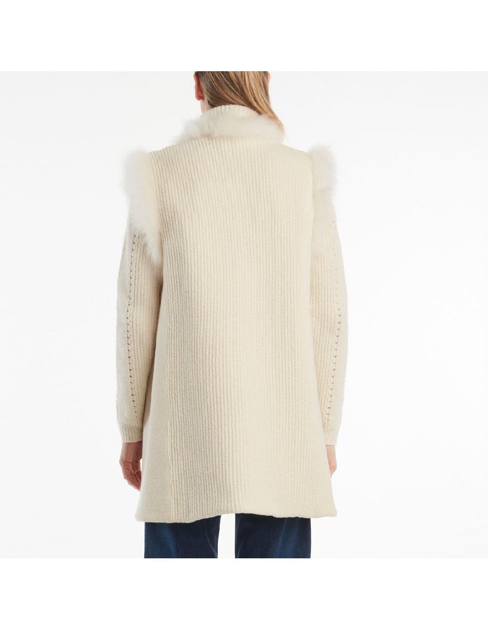 Angelo marani GILET C/BORDI IN PELLICCIA Offerta settimanale