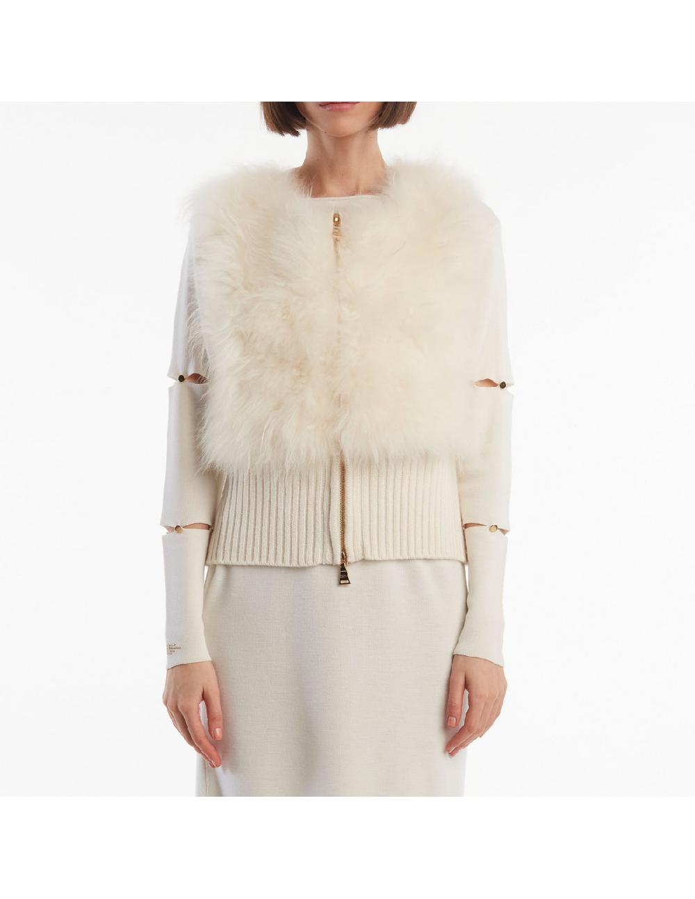 Angelo marani GILET C/PELLICCIA Ultimo giorno