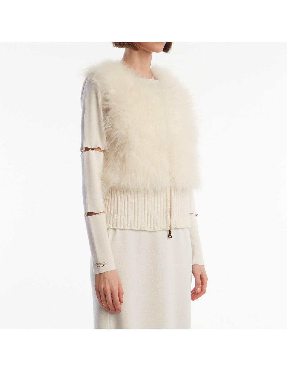 Angelo marani GILET C/PELLICCIA Ultimo giorno
